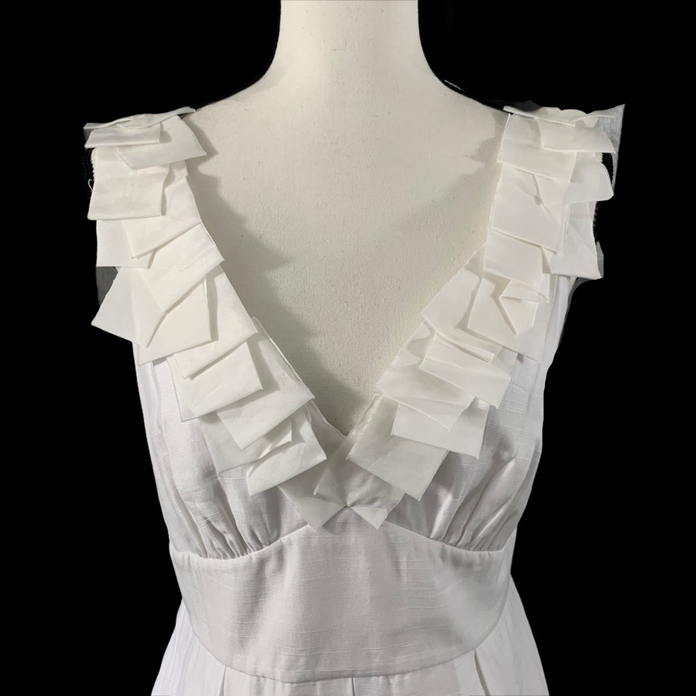 BCBGMaxAzria White Kerry Mini Dress size 8